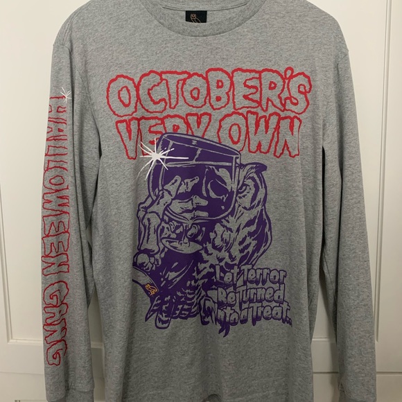 Rare OVO Halloween Gang long sleeve - size S - Picture 1 of 2